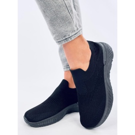 Ponožkové sportovní boty Suare Allblack černý 2