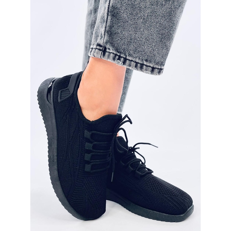 Ponožkové sportovní boty Guelfi Black černá 2 Ponožkové sportovní boty Guelfi Black černá 2