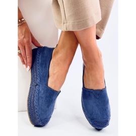 Poulain Blue espadrilky se silnou podrážkou modrý 1 Poulain Blue espadrilky se silnou podrážkou modrý 1