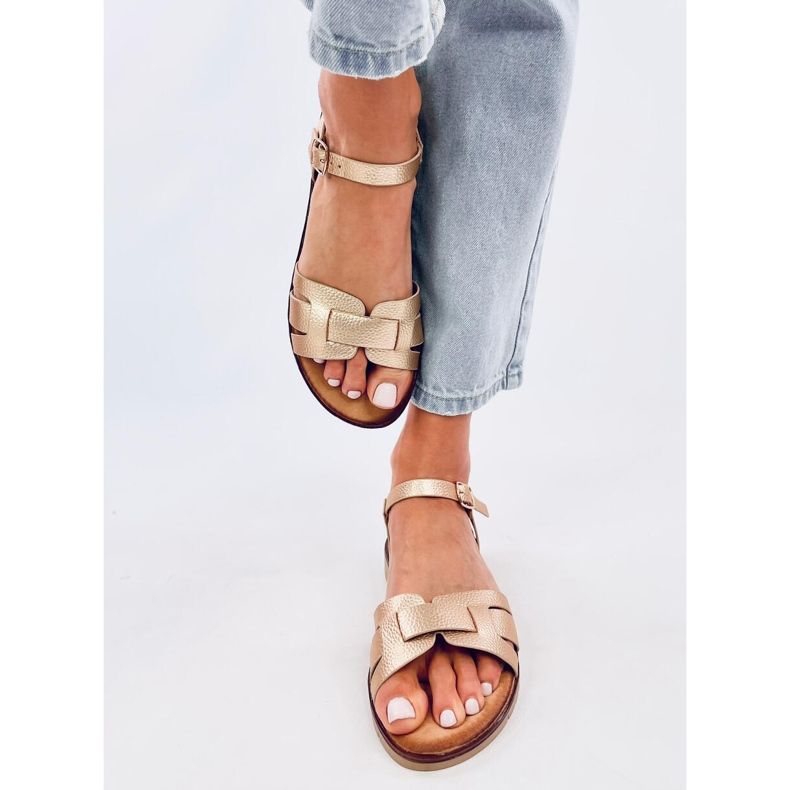 Dámské sandály Capilla Gold zlatý 1