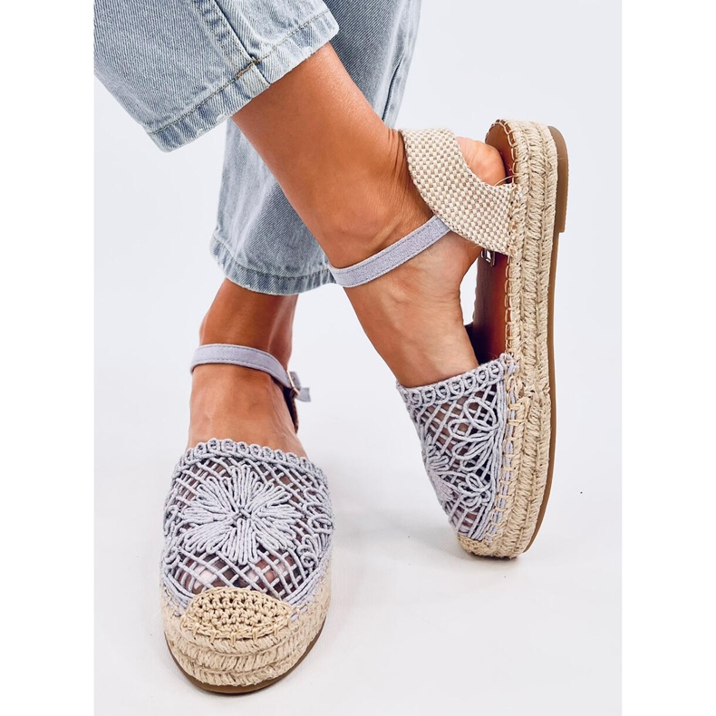 Prolamované espadrilkové sandály Premat Purple fialový 2