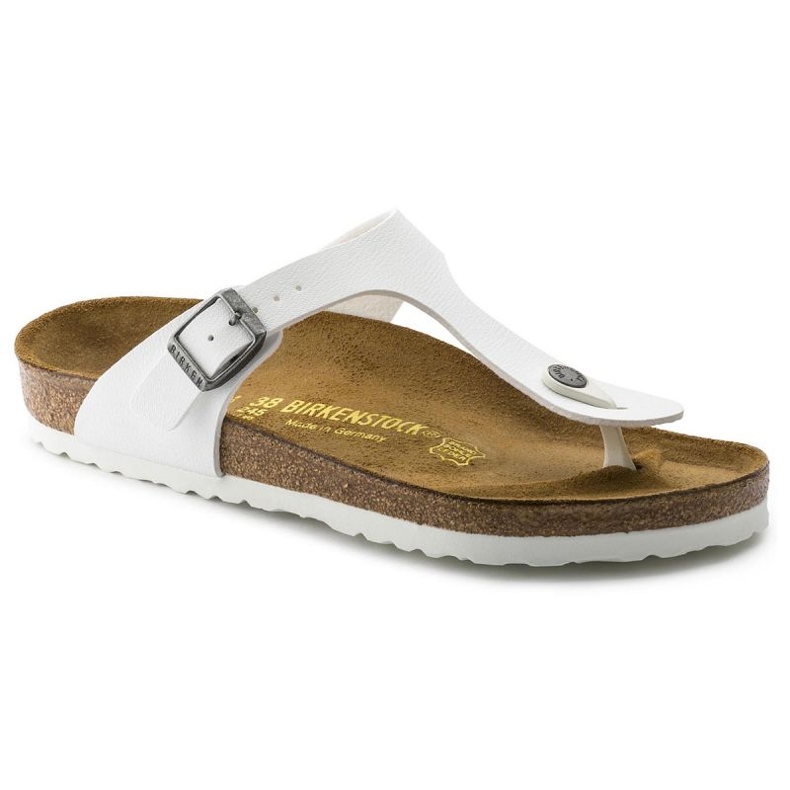 Žabky Birkenstock Gizeh Bs 0745531 bílý 1 Žabky Birkenstock Gizeh Bs 0745531 bílý 1