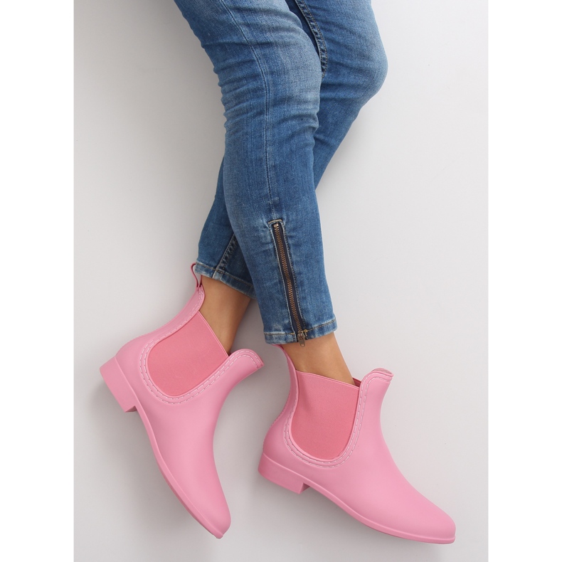 Dámské galoše D24p růžové růžový 1