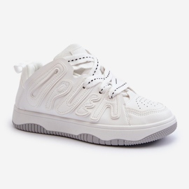 Dámské eko kožené tenisky bílé Berilla bílý 1