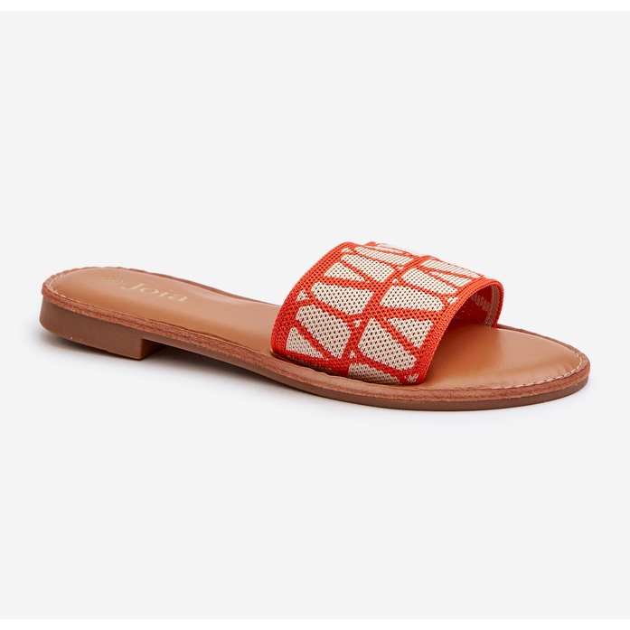 Dámské ploché žabky Orange Traivea pomerančový 1