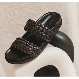 Marco Shoes Žabky Scanno černý 1