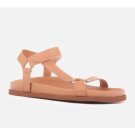 Marco Shoes Minori sandály béžový 1