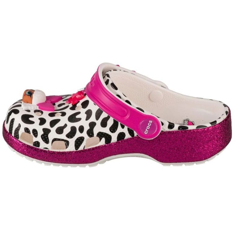 Crocs Lol Surprise Diva Girls Classic Clog 209465-100 bílý 1