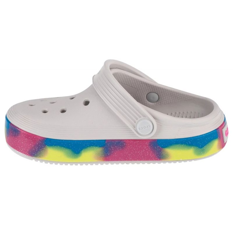 Žabky Crocs Off Court Glitter Band Kids Clog 209714-1FS bílý 1