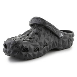 Žabky Crocs Classic Geometric Clog K 209572-001 černý 1