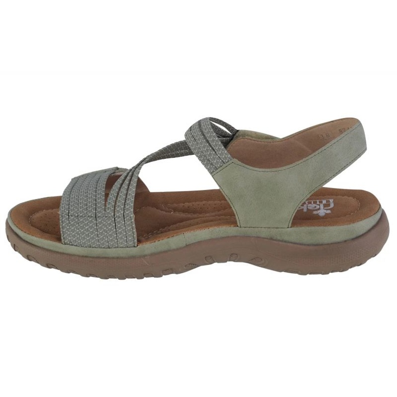 Sandály Rieker W 64870-52 zelený 2