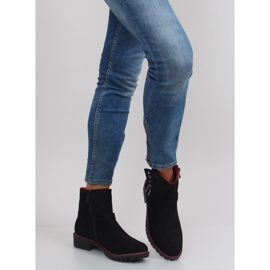 Boty Jodhpur s lemem r112p Black černý 2