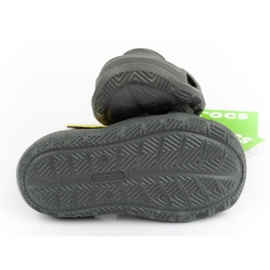 Crocs Swiftwater 204021-08I pěnové sandály zelené zelený 3