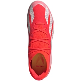 Kopačky Adidas X Crazyfast Elite Fg Jr IF0670 červené 1