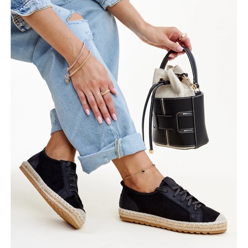 Černé sportovní espadrilky Naila černý 1