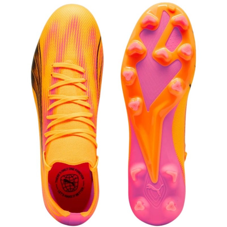 Kopačky Puma Ultra Match FG/AG 107754 03 oranžový 2