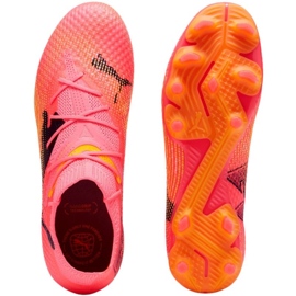 Puma Future 7 Pro+ FG/AG 107705 03 Fotbalové boty pomerančový 2