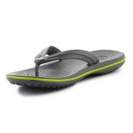 Dámské žabky crocs crocband flip 11033-0a1 šedá 3