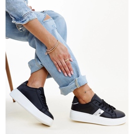 Černé tenisky Basmalia černá 1 Černé tenisky Basmalia černá 1