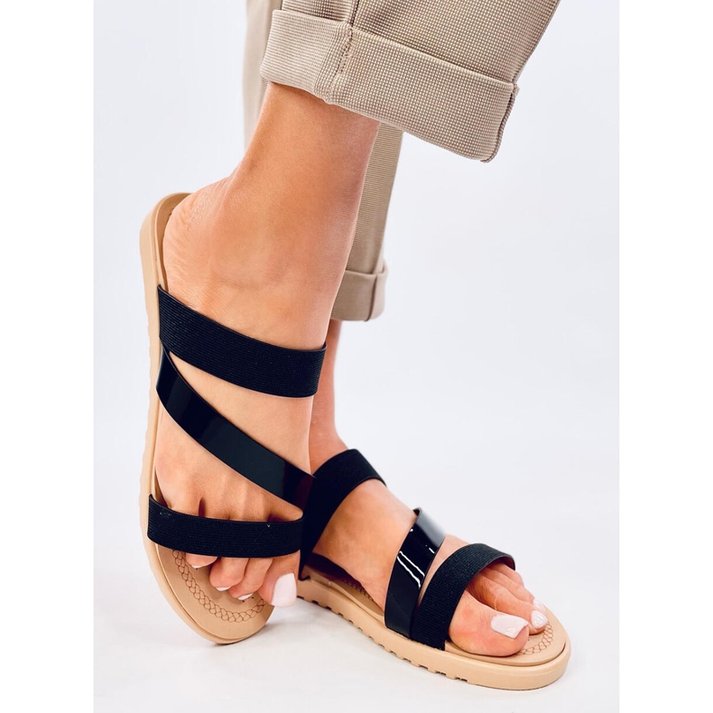 Dámské pantofle Diarra Negro černá 2