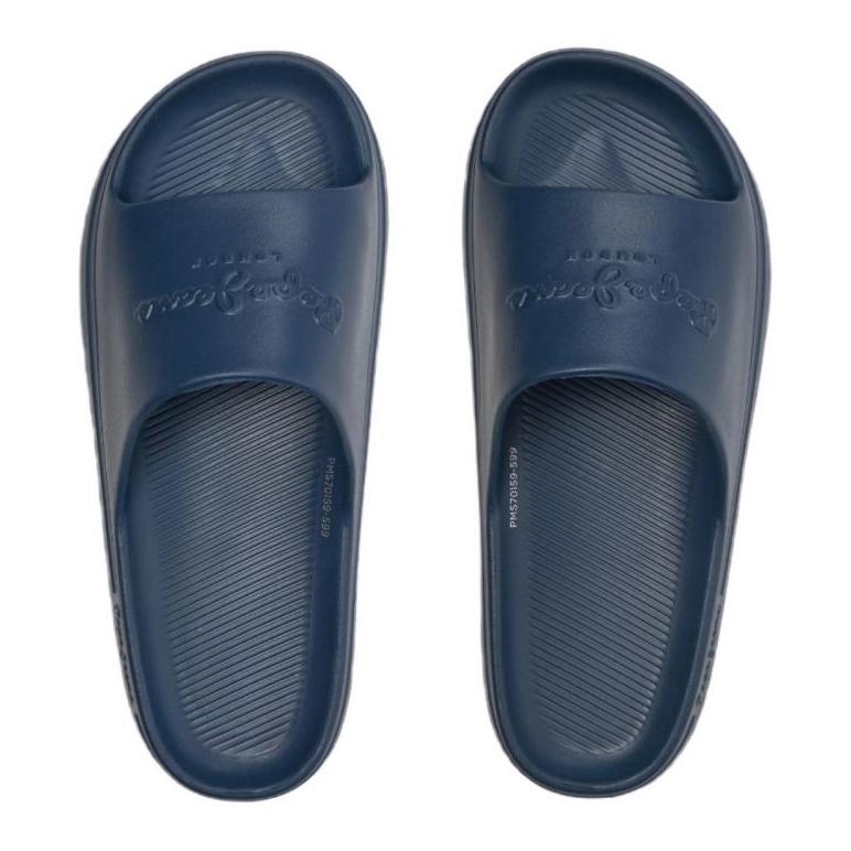 Žabky Pepe Jeans Beach Slide M PMS70159 modrý 1