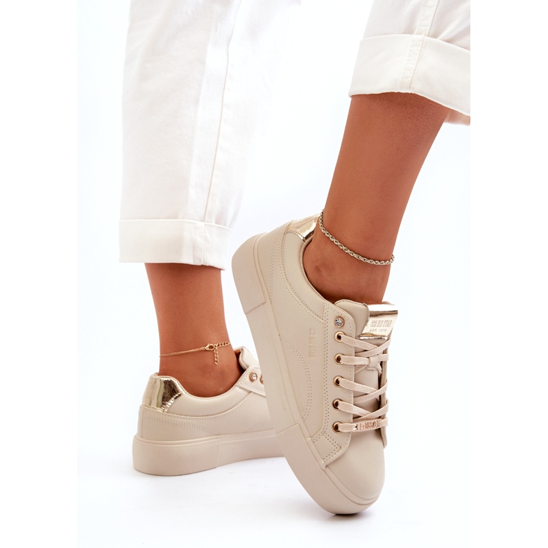 Dámské tenisky Big Star NN274210 Béžová béžový 5