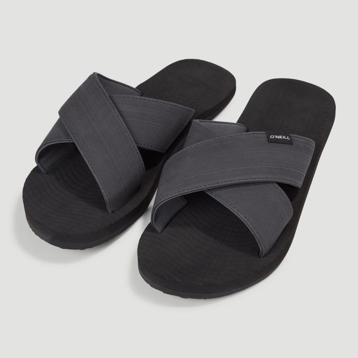 ONeill O'Neill Koosh Cross Over Bloom Slides 92800613664 černý 1