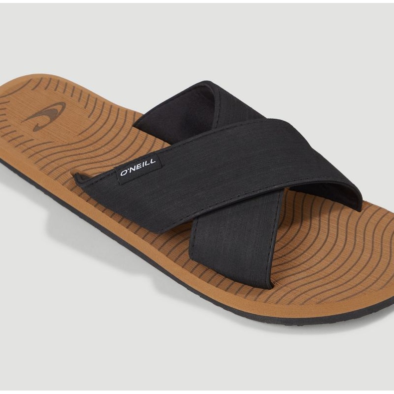 ONeill O'Neill Koosh Cross Over Bloom Slides 92800613658 černý 2