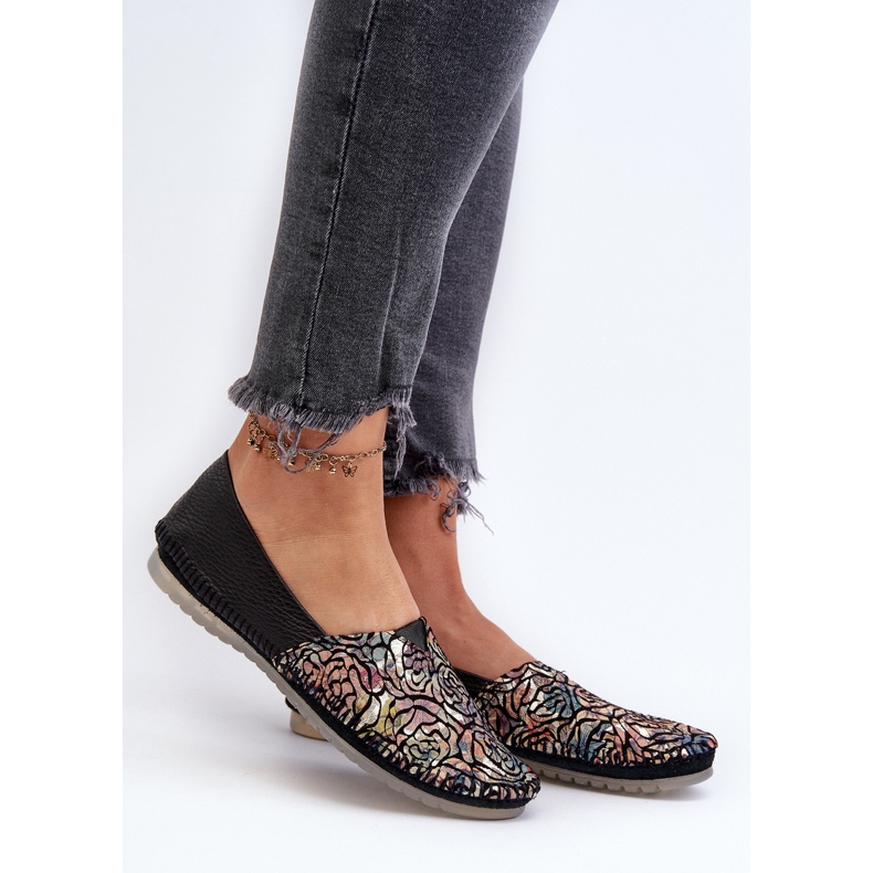 Dámské kožené baleríny Maciejka 1930B-01 Černá 2 Dámské kožené baleríny Maciejka 1930B-01 Černá 2