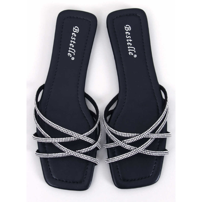 Kamínkové posuvníky Rexha Black černá 1 Kamínkové posuvníky Rexha Black černá 1