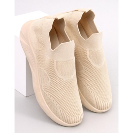 Sportovní ponožkové boty Goff Beige béžový 1