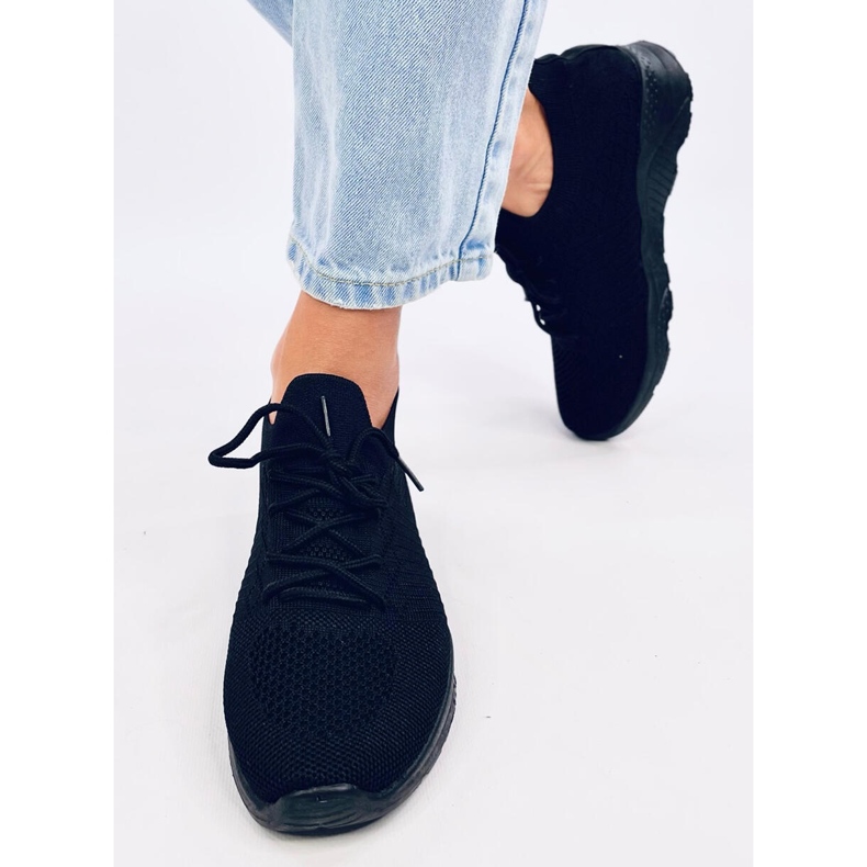 Ponožkové sportovní boty Tutto Allblack černý 1