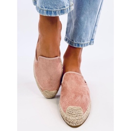 Dámské pantofle espadrilky Carmen Pink růžový 1