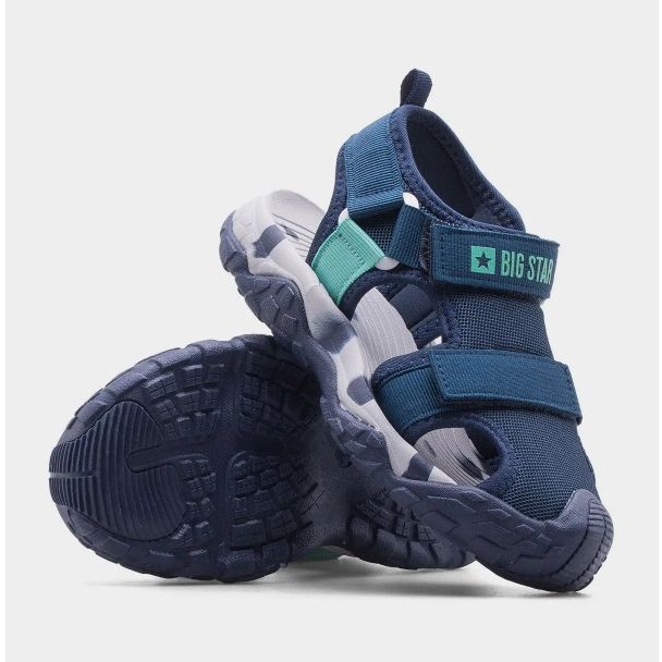 Sandály Big Star NN374236 modrý 1 Sandály Big Star NN374236 modrý 1