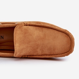 Pánské nazouvací mokasíny Camel Rayan Suede hnědý 1