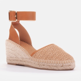 Marco Shoes Carboneras espadrilky béžový 1