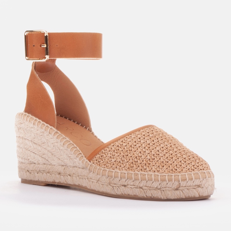 Marco Shoes Carboneras espadrilky béžový 1