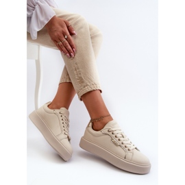 Dámské tenisky Big Star NN274334 Memory Foam System Béžová béžový 1 Dámské tenisky Big Star NN274334 Memory Foam System Béžová béžový 1