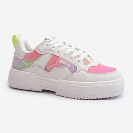 Dámské tenisky Big Star NN274359 Memory Foam System Multicolor bílý 2