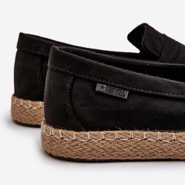 Pánské Eco Suede Espadrilky Big Star NN174046 Black černý 1