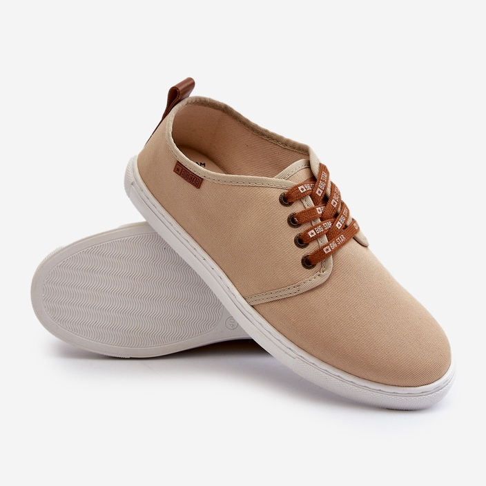 Pánské tenisky Big Star NN176001 Memory Foam System Béžová béžový 2 Pánské tenisky Big Star NN176001 Memory Foam System Béžová béžový 2