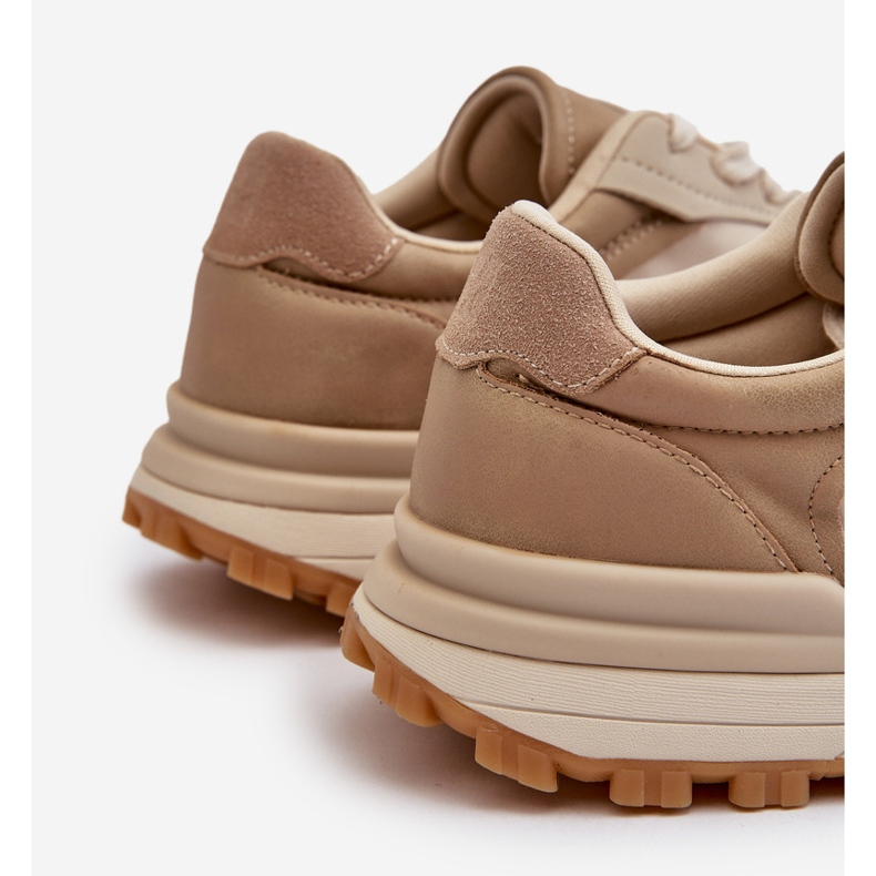 Pánské tenisky Big Star NN174067 Memory Foam System Béžová béžový 1