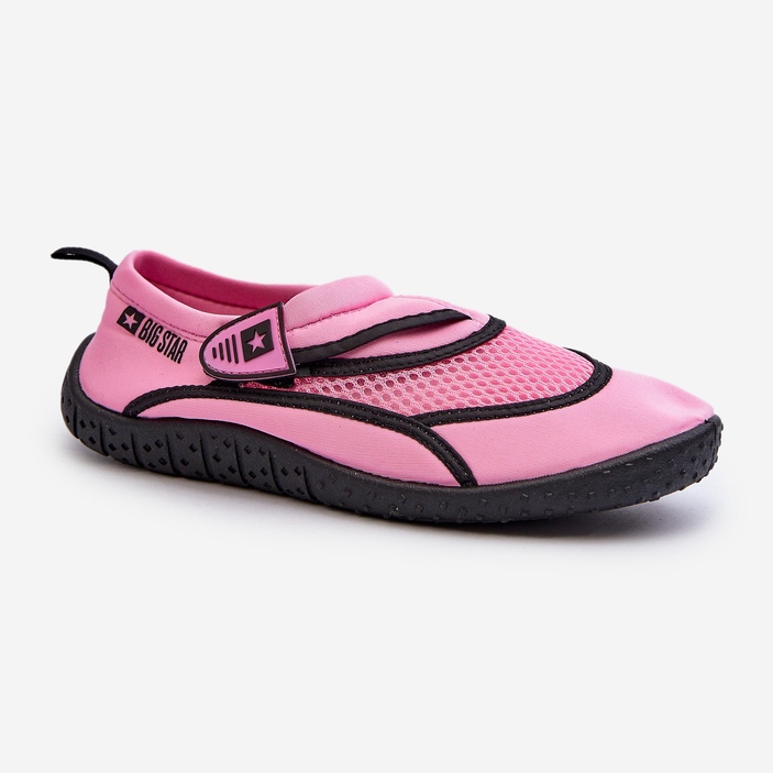 Dámské boty do vody Pink Big Star NN274A804 růžový růže a fialové 1 Dámské boty do vody Pink Big Star NN274A804 růžový růže a fialové 1