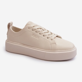 Lehké dámské tenisky Big Star NN274321 Memory Foam System Béžová béžový 1