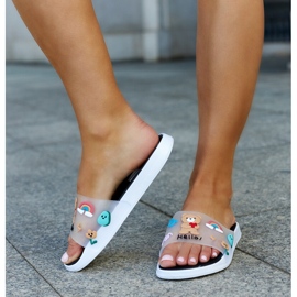 Černé pantofle s gumovým svrškem Diaspa černá 1