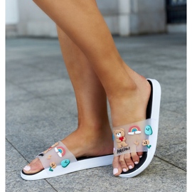 Černé pantofle s gumovým svrškem Diaspa černá 2 Černé pantofle s gumovým svrškem Diaspa černá 2