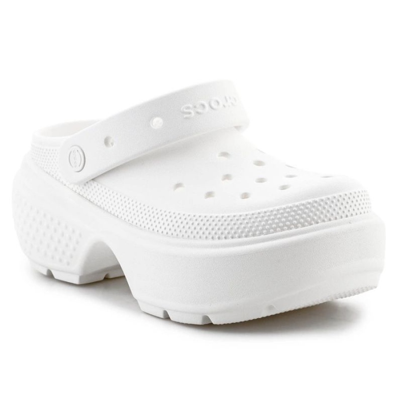 Žabky Crocs Stomp Clog 209347-0WV bílý 1