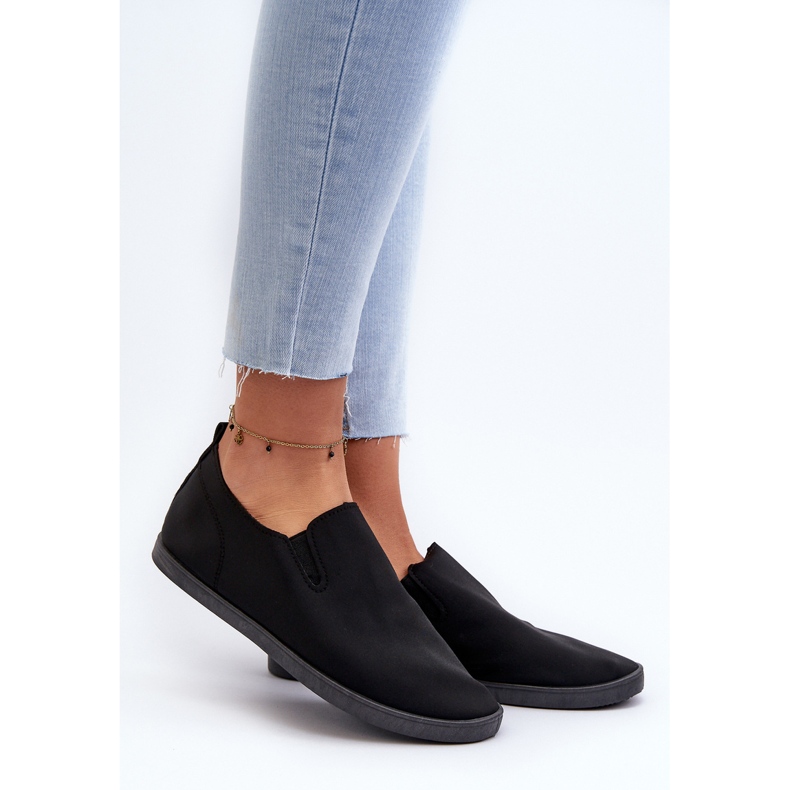 Dámské Slip-On Sneakers Black Lovinia černý 2