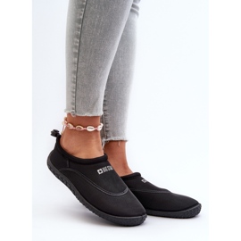 Dámské boty do vody Black Big Star NN274A801 černý černý 2