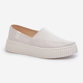 Big Star Dámské tenisky na platformě NN276006 Memory Foam System White bílý 1